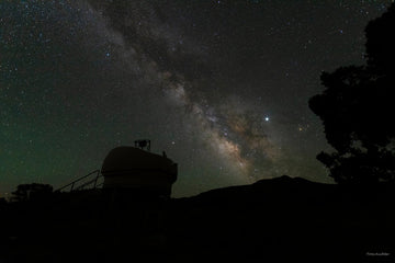 view of the Milky Way in Great Basin National Park.