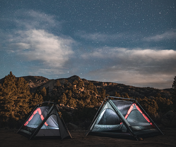 Sky View Stargazing Tents for Scouts at the National Jamboree