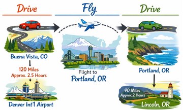 Colorado to the PNW: Testing our Gen2 Sky View XL on the Rainy Oregon Coast