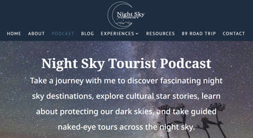 Sky View Tents Featured on the Night Sky Tourist Podcast: A Surreal Milestone