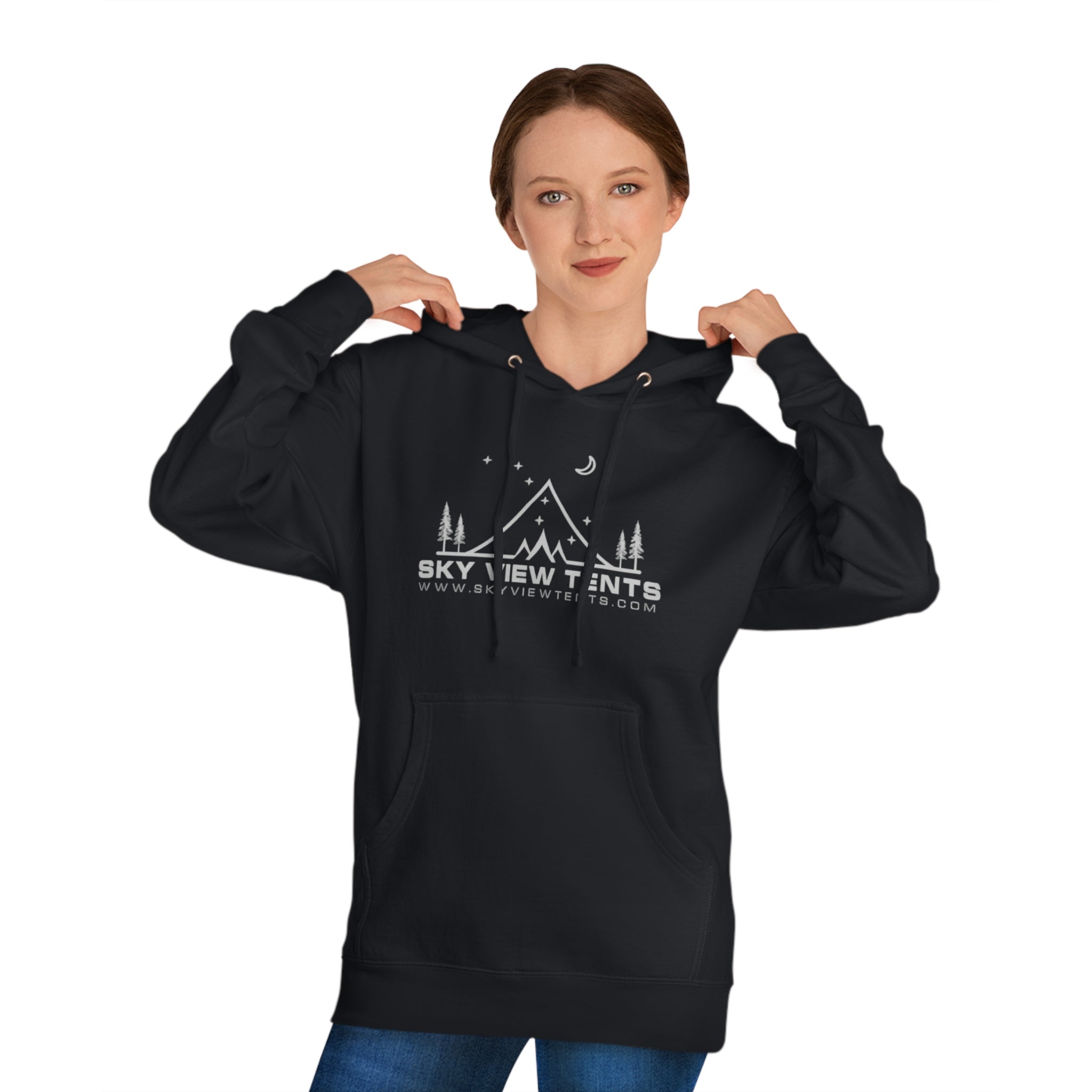 Unisex Logo Hooded Sweatshirt – Sky View Tents Unisex Logo Hooded Sweatshirt – Sky View Tents