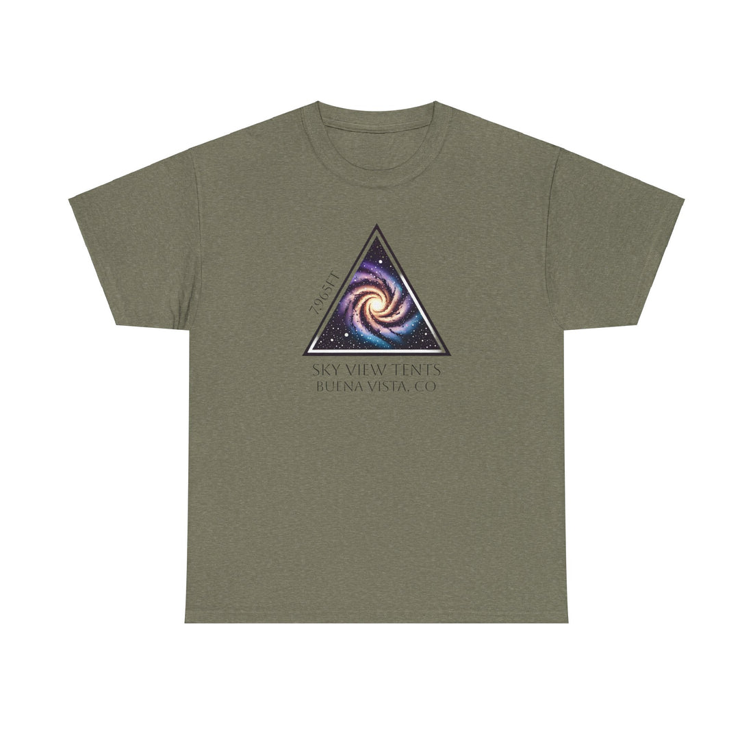 Unisex Swirl Cotton T-Shirt