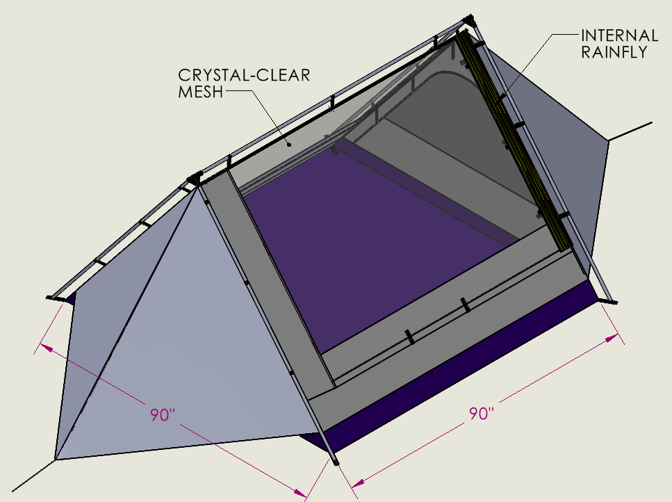 Sky View XL Gen2 Stargazing Tent (Pre-order 10% deposit Only)